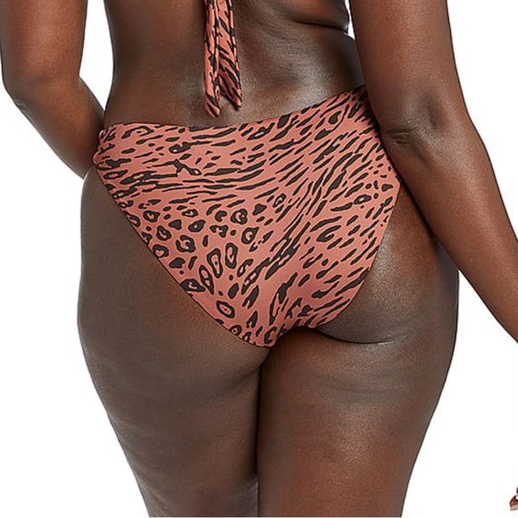 Brand New Victoria Secret Vitamin A Midori Bikini Bottoms Leopard Size  MEDIUM - Picture 4 of 6